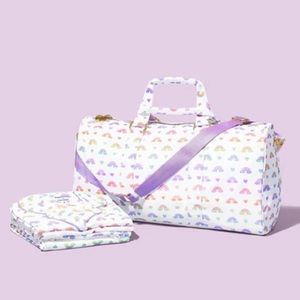 NWOT Stoney Clover Lane x Roller Rabbit Duffle 🌈